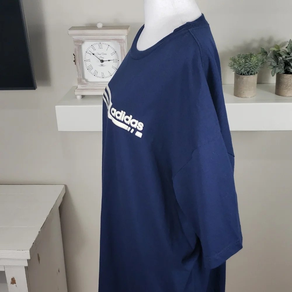Adidas Blue Short Sleeve Tee
